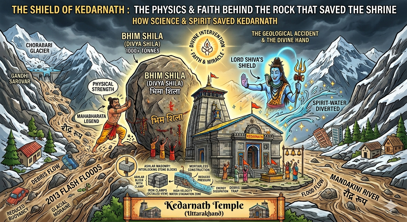 Bhim Shila: The Rock That Saved Kedarnat