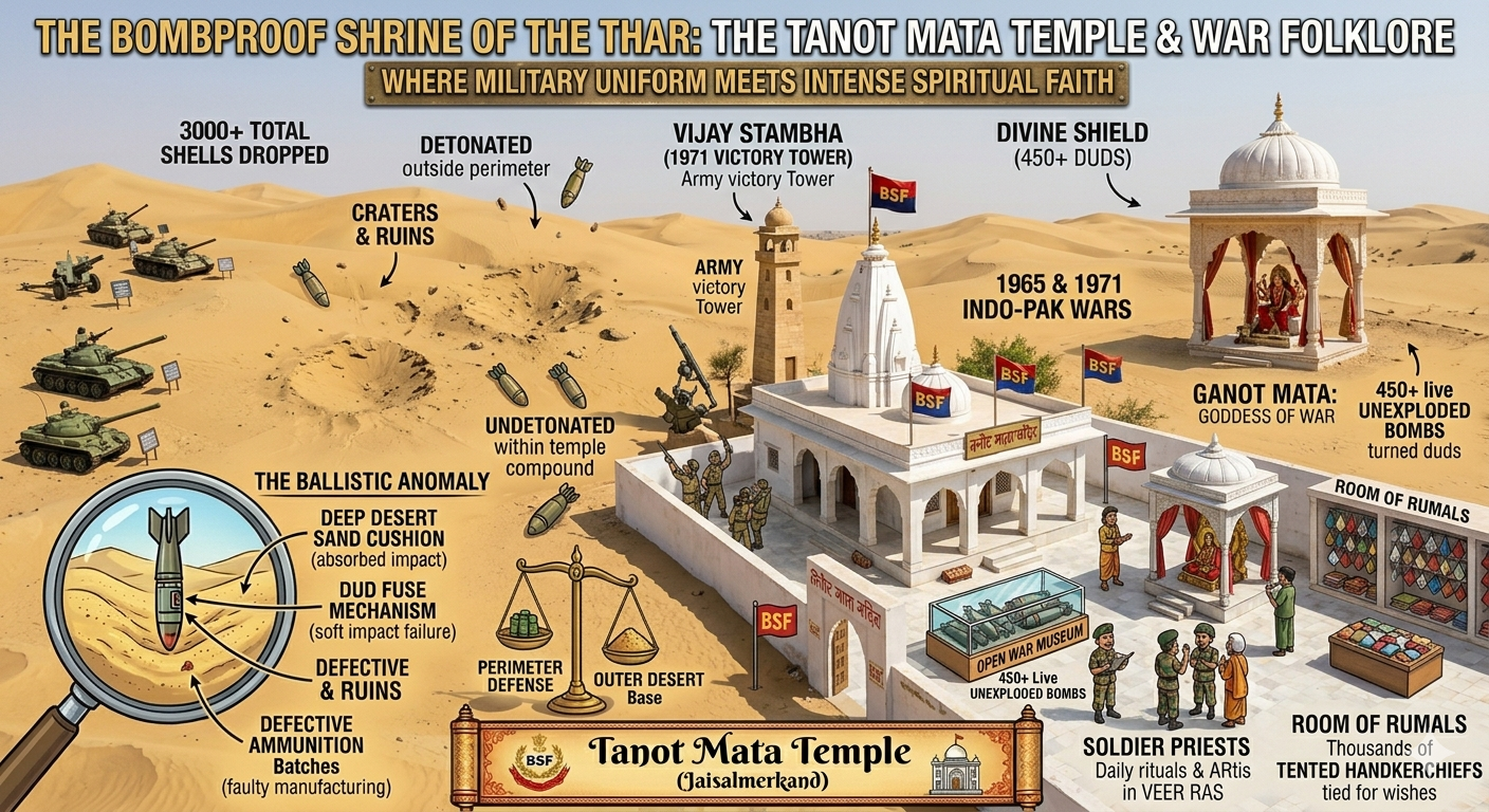 Tanot Mata Temple: Faith, History, and the Legacy of India’s Border Shrin