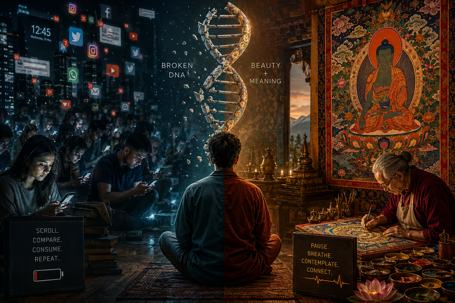 Broken DNA of Civilization: What Sacred Art Can Teach Us About Healing and Meaning