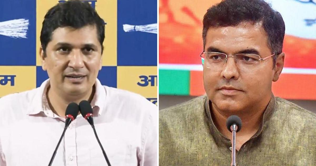 Delhi Deputy CM Parvesh Sahib Singh Initiates Legal Action Against AAP Leader Saurabh Bharadwaj Over Defamation Claims