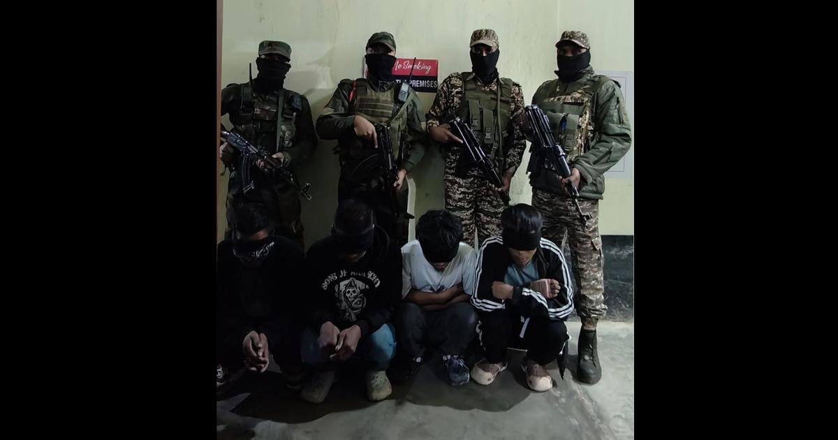 Four Arrested in Manipur for Alleged Kidnapping of Naga Men Amid Ongoing Ethnic Tensions