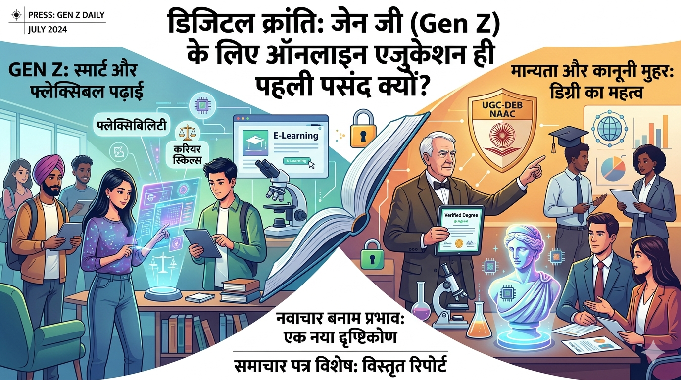 पारंपरिक क्लासरूम आउट, ऑनलाइन यूनिवर्सिटी इन: क्यों Gen Z की पहली पसंद बन रही है डिजिटल पढ़ाई?
