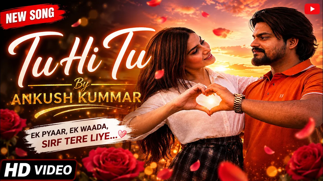 Independent Romantic Track “Tu Hi Tu” Released by Ankush Kummar