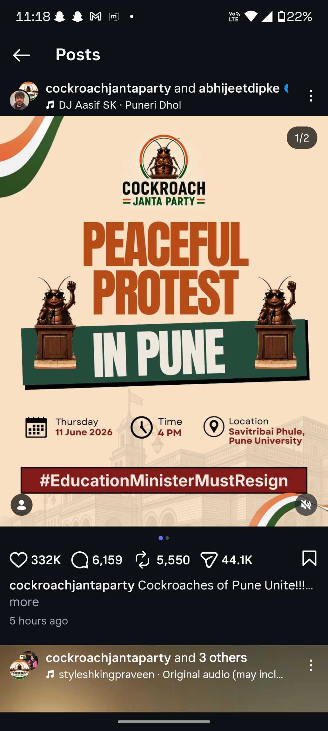 Social Media-Led Youth Group Announces Protest in Pune Over Education-Related Concerns