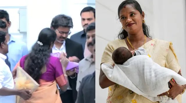 த.வெ.க எம்.எல்.ஏ குழந்தையுடன் விஜய்யை சந்தித்ததாக தகவல