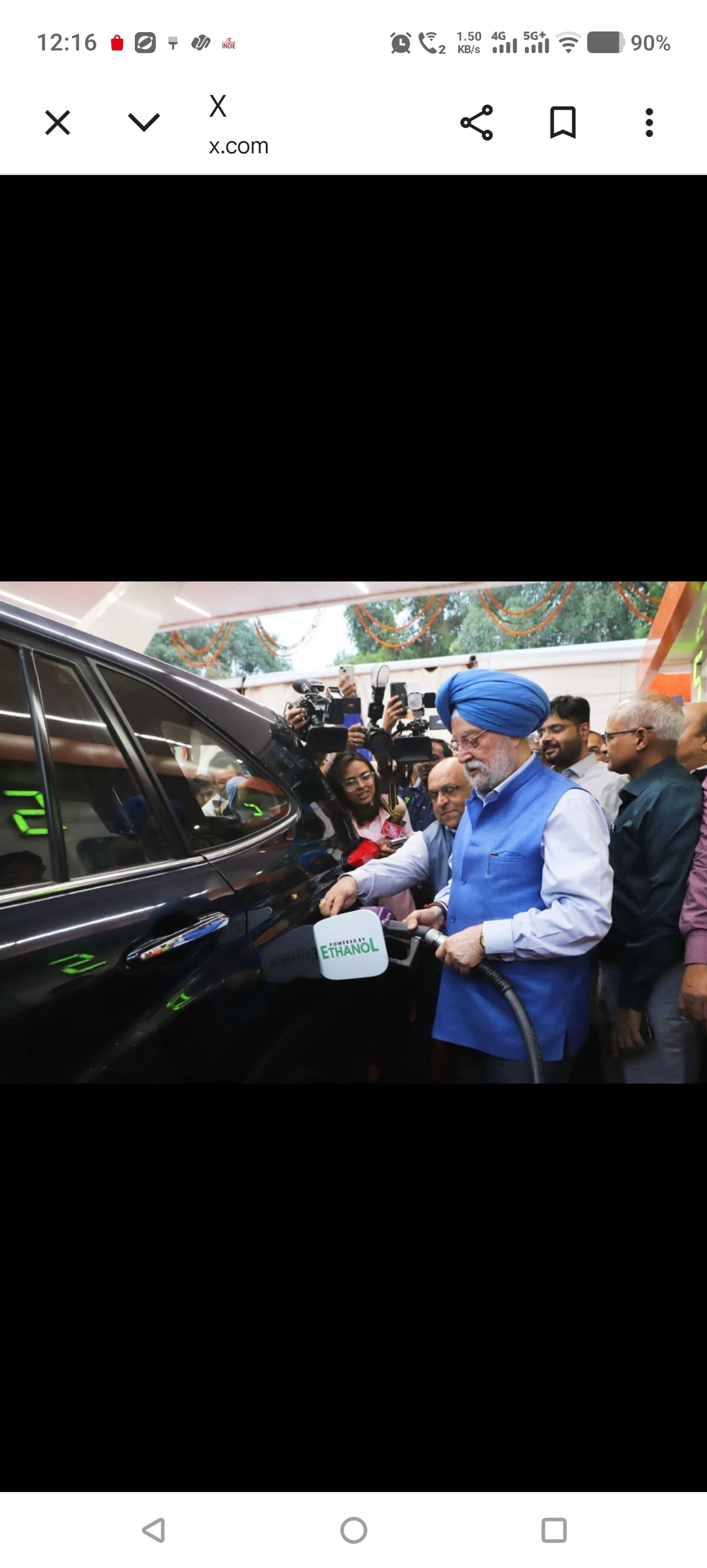 E85 Fuel Launched in India as Government Expands Ethanol-Blending Programme