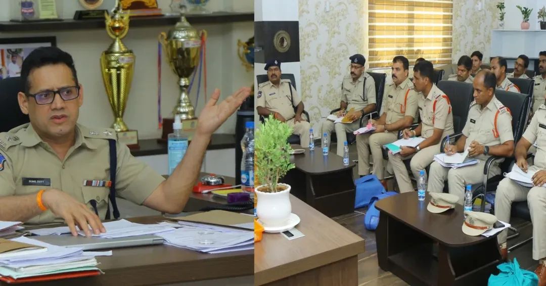 మారుతున్న సవాళ్లకు అనుగుణంగా అత్యున్నత ప్రమాణాలతో పోలీసింగ్‌పై దృష్టి పెట్టాలి: ఖమ్మం సీపీ సునీల్ దత్