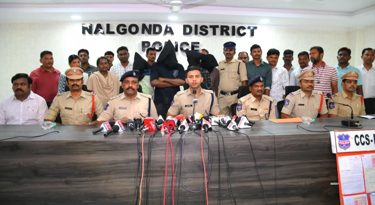Four Accused Arrested in Nalgonda Family Murder Case; Cash, Gold and Vehicle Seized