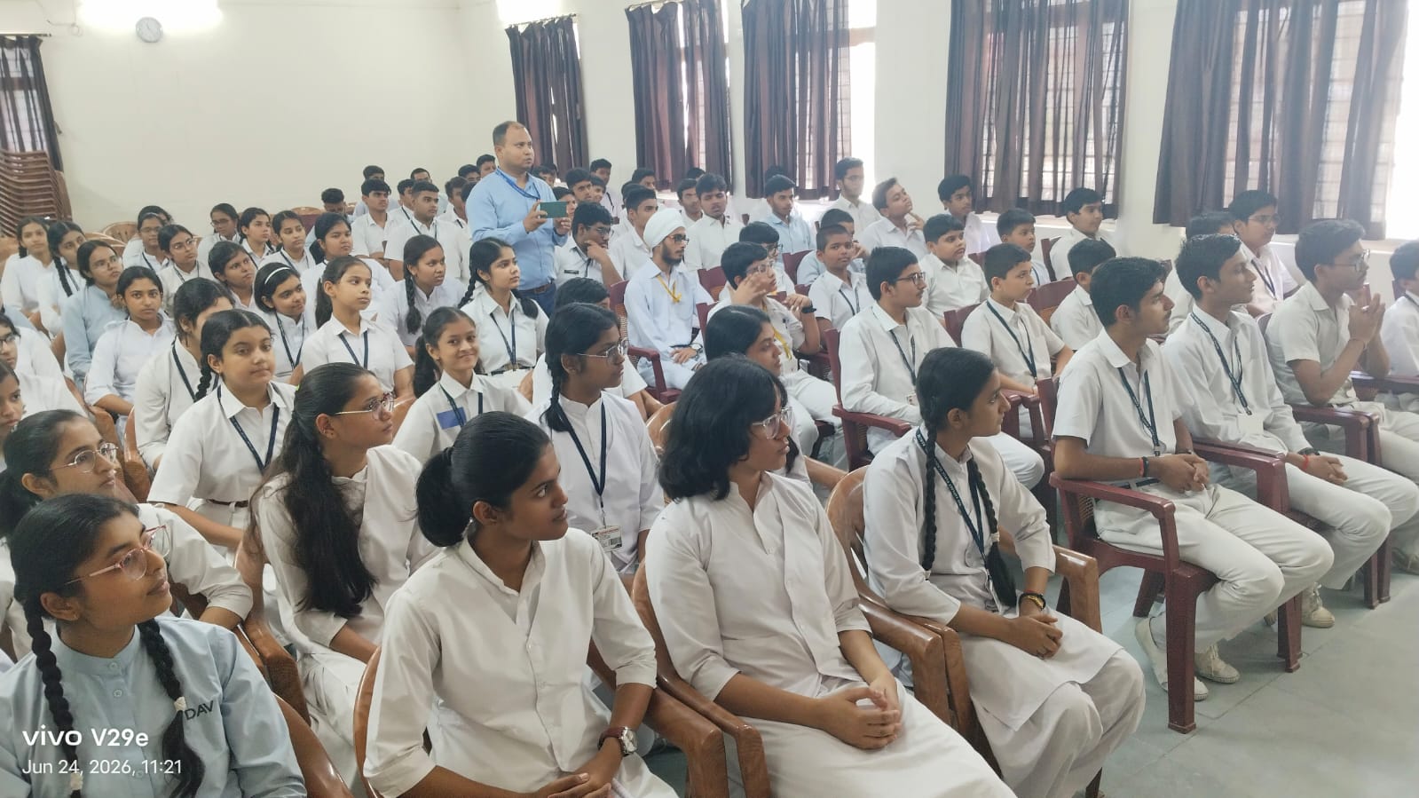 डीएवी कपिलदेव पब्लिक स्कूल में साइबर सिक्योरिटी डे का आयोजन