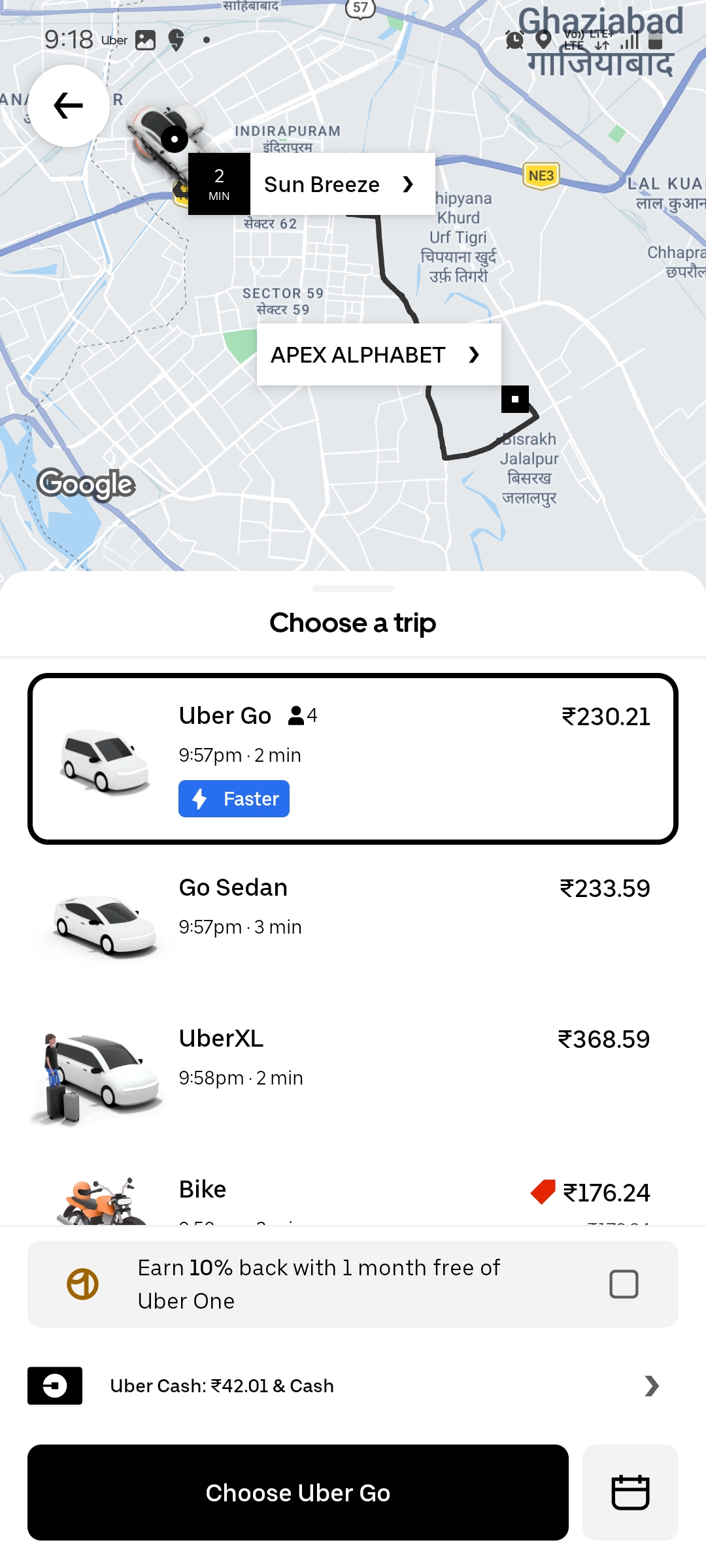 Uber vs. Bharat Taxi: Which Ride-Hailing Service Wins on Fare?