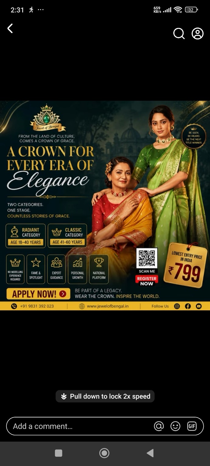 Jewel of Bengal 2026 Celebrates Grace, Confidence, and Empowerment Across Generations