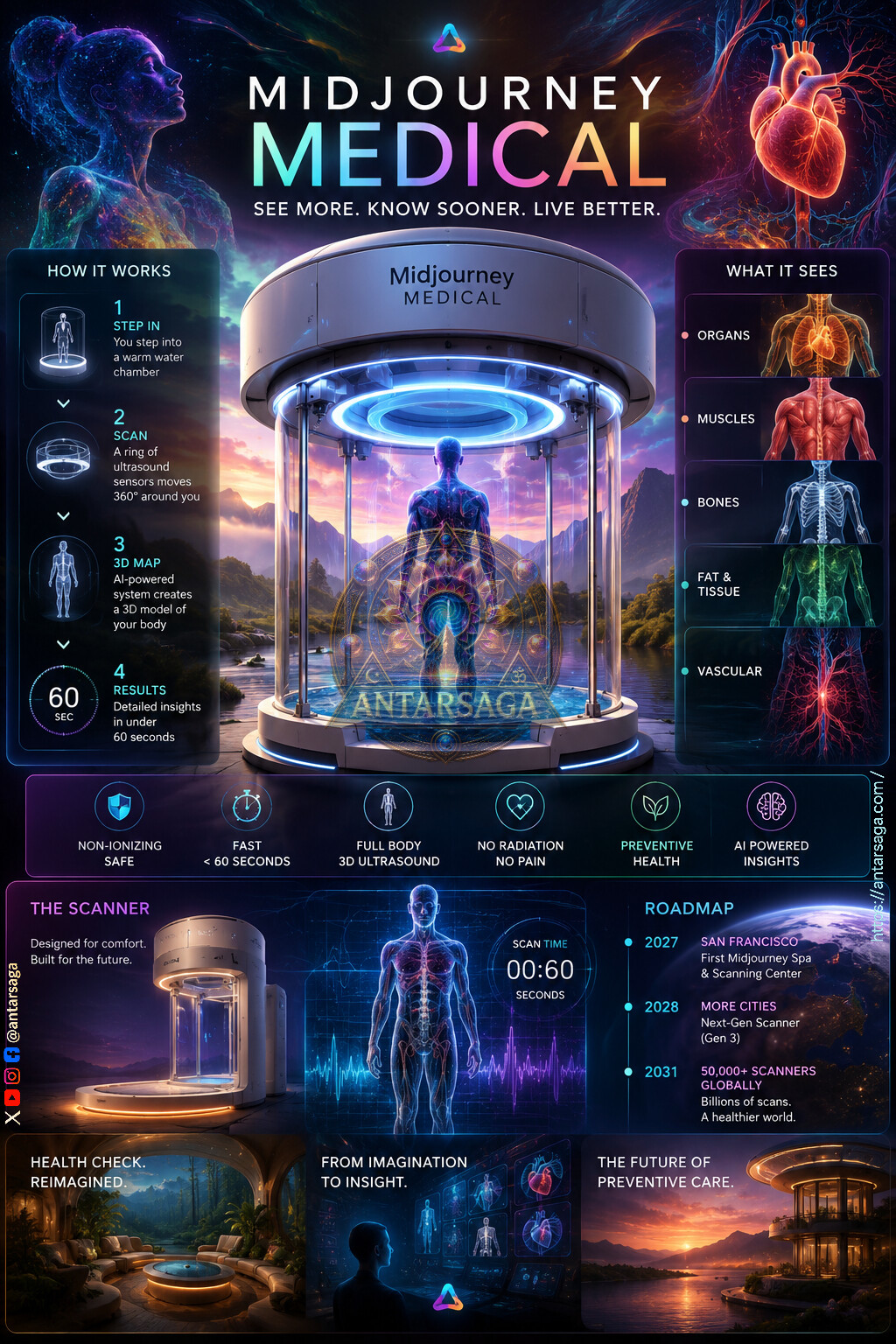 Midjourney Announces Medical Imaging Venture with Full-Body Ultrasound Scanner Project