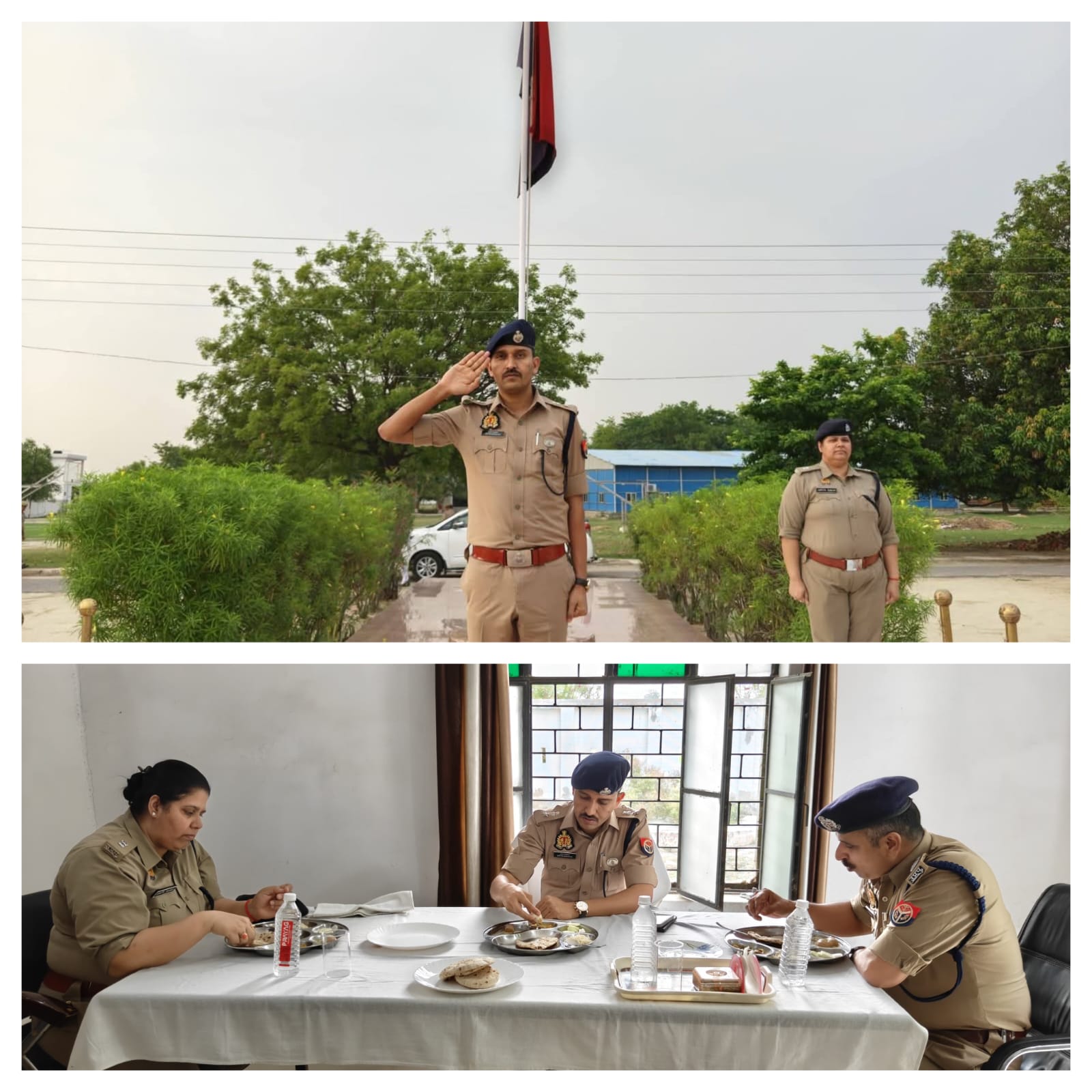 पुलिस अधीक्षक सत्यनारायण ने पुलिस लाइन का निरीक्षण कर व्यवस्थाओं की समीक्षा क