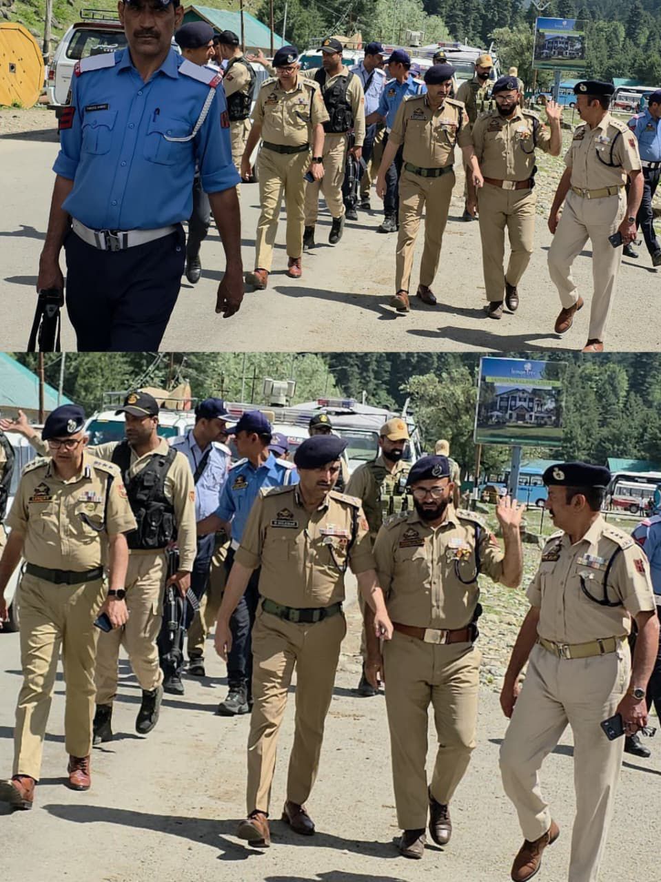 IGP Traffic Reviews Preparations for Shri Amarnath Ji Yatra on Pahalgam Axis
