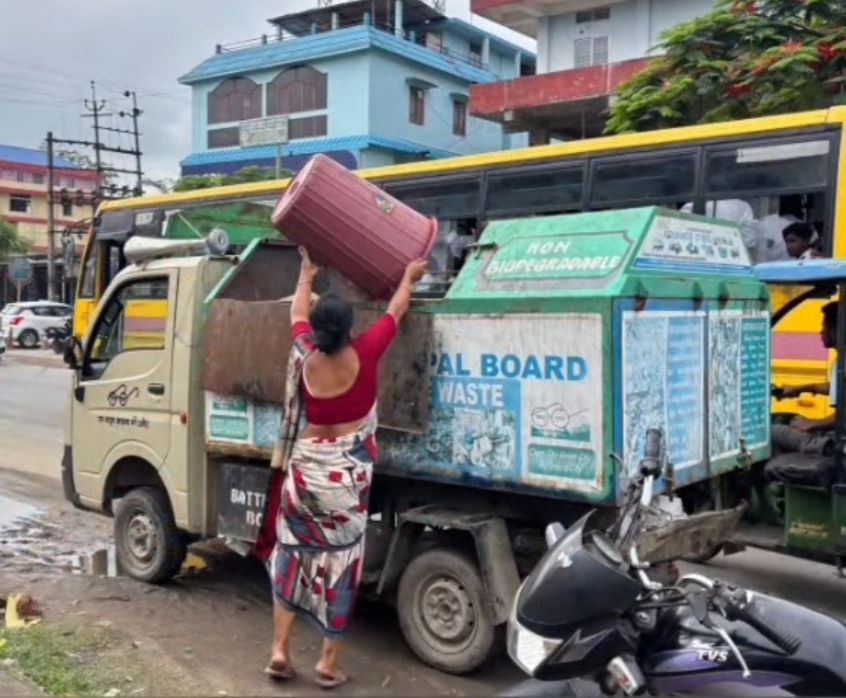 Public Dustbin Removal Plan in Bokakhat Town: Municipality Urges Residents and Businesses to Keep Two Dustbins Each
