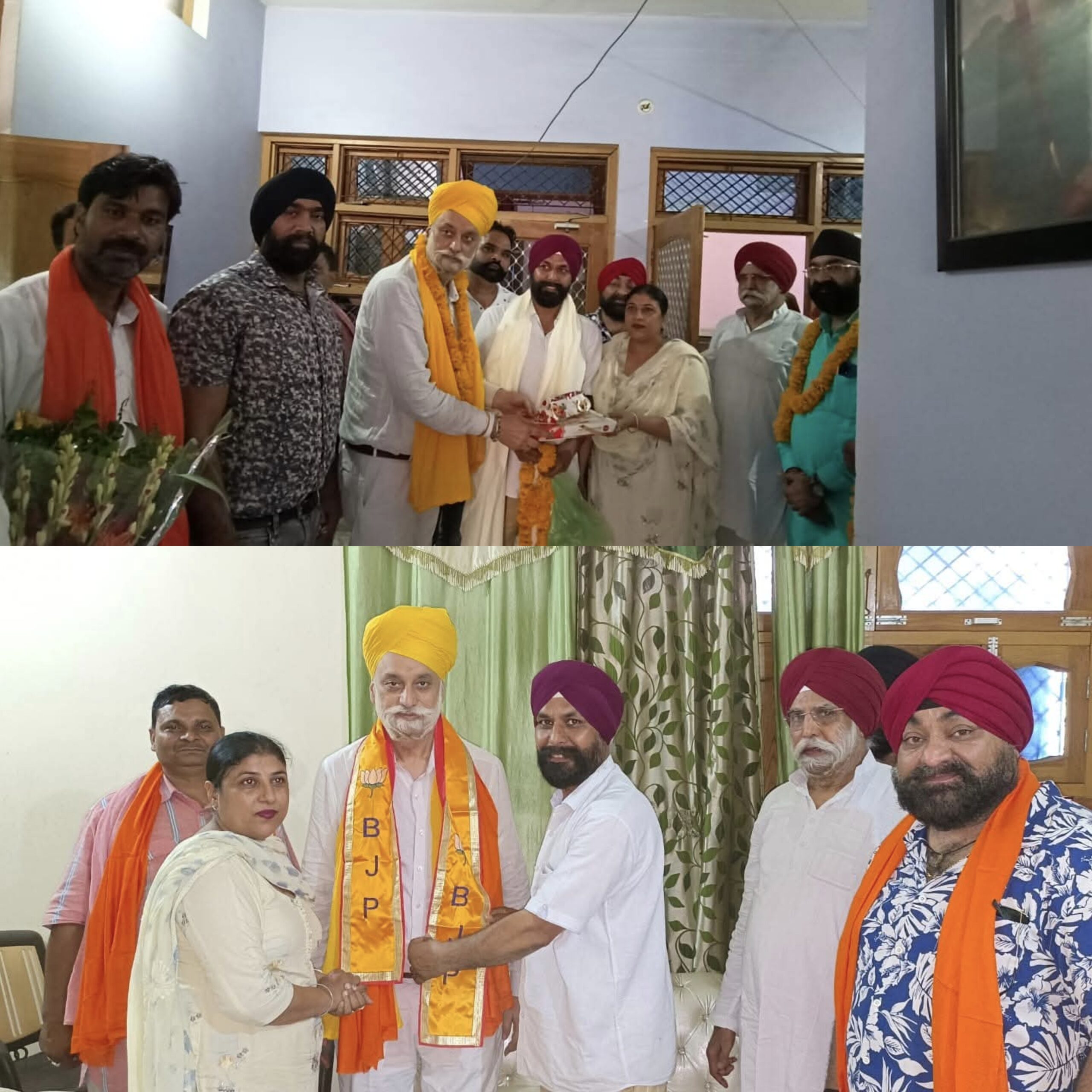 भाजपा अल्पसंख्यक मोर्चा क्षेत्रीय अध्यक्ष अजीत सिंह छाबड़ा ने सभासद मनजीत कौर एवं परिवार को दी शुभकामनाएं