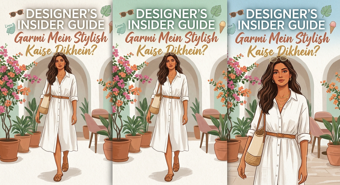 Designer's Insider Guide: Garmi Mein Stylish Kaise Dikhein?