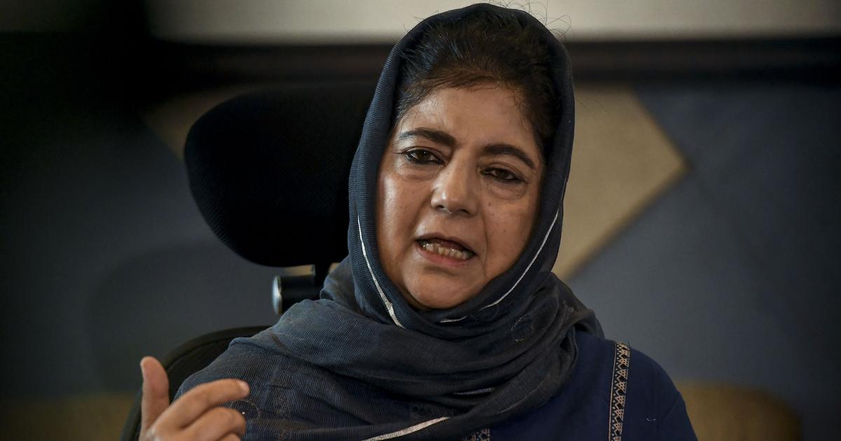 Mehbooba Mufti Calls for Unified Efforts Among J&amp;K Leaders to Engage with the Central Government