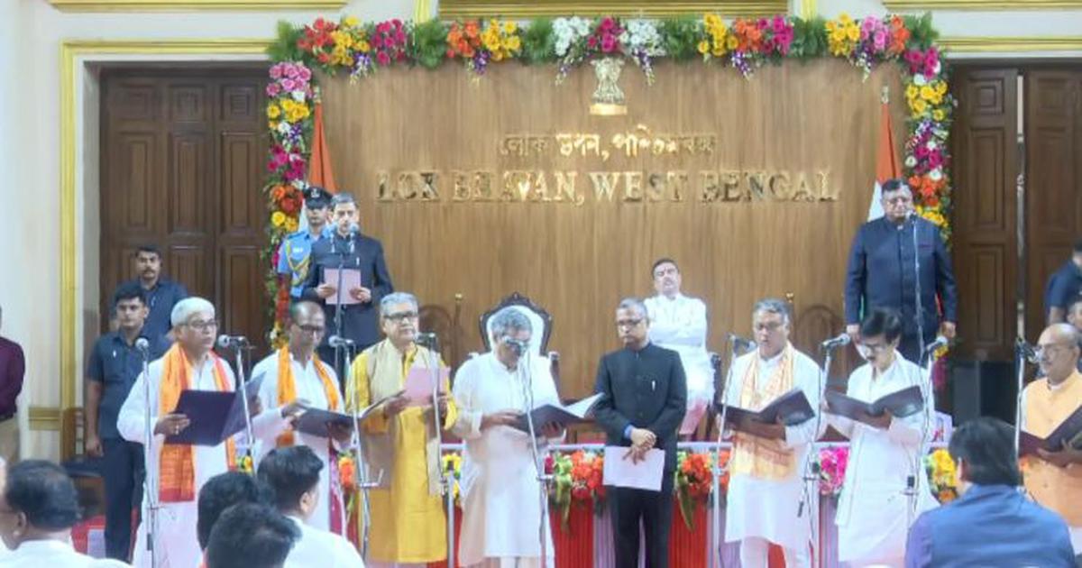 Suvendu Adhikari Expands West Bengal Cabinet with 35 New Ministers from BJP