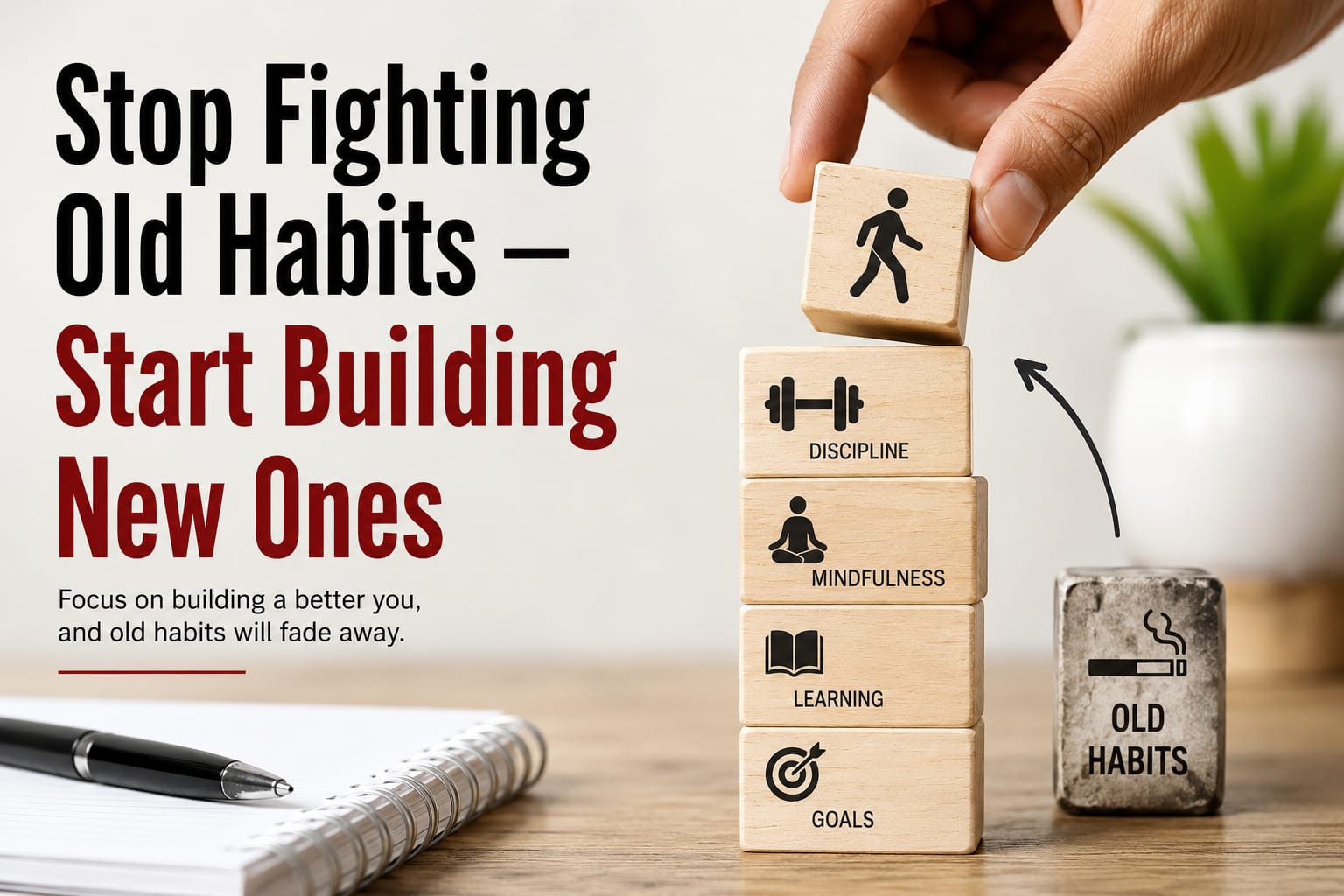 Stop Fighting Old Habits — Start Building New Ones