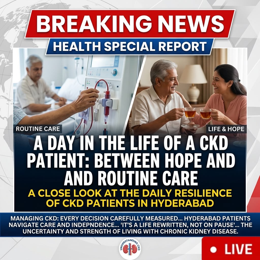 A Day in the Life of a CKD Patient: Between and Routine Care