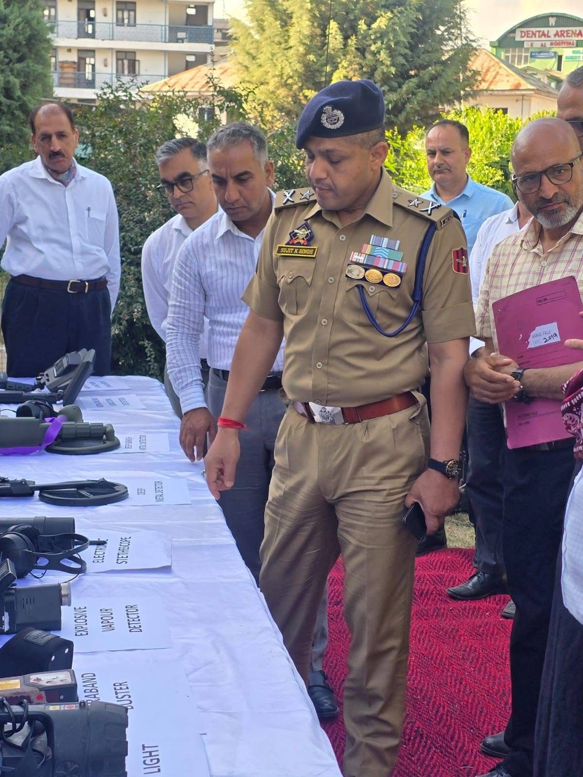 Security Wing Deploys Advanced Equipment at Yatra Camps Ahead of SANJY-2026