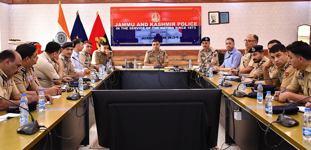 IGP Kashmir Reviews Security Arrangements for Amarnath Yatra 2026