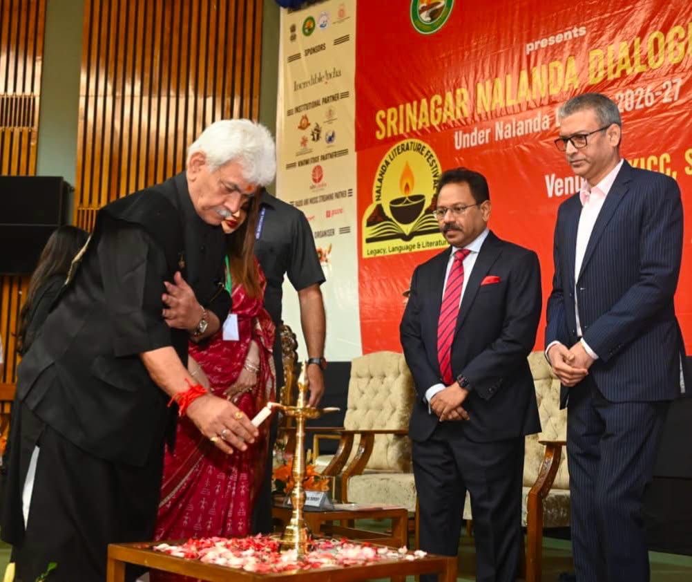 Srinagar–Nalanda Dialogue Opportunity to Revive India’s Knowledge Legacy, Says LG Manoj Sinh