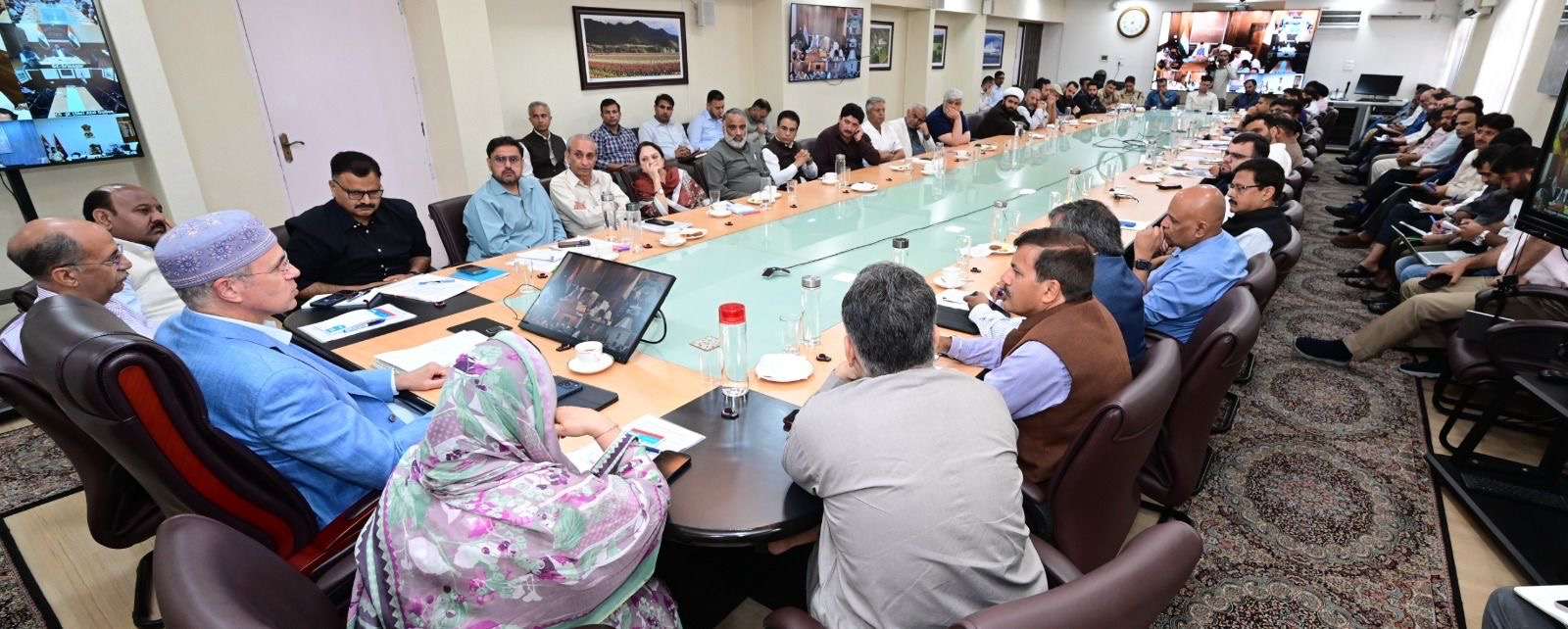 CM Omar Abdullah Reviews Muharram-2026 Arrangements, Directs Seamless Civic Services Across J&K