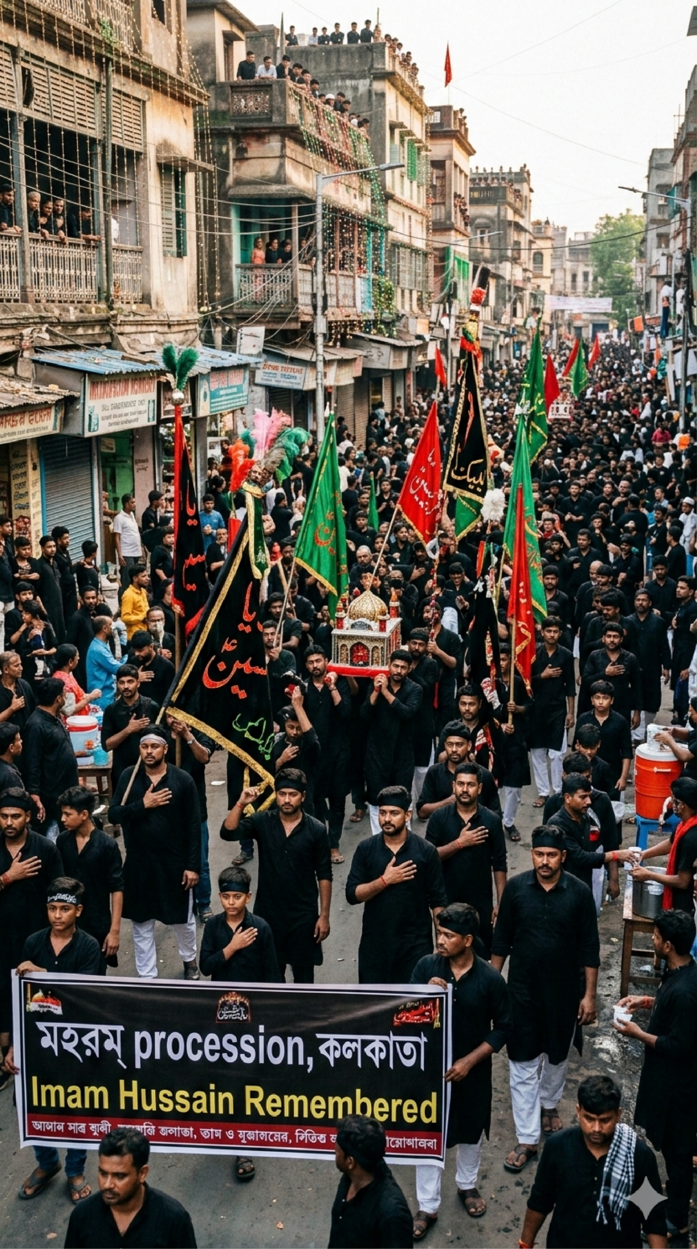 শোক, আত্মত্যাগ ও ধর্মীয় আচার-অনুষ্ঠানের মধ্য দিয়ে দেশজুড়ে পালিত হলো মহরম
